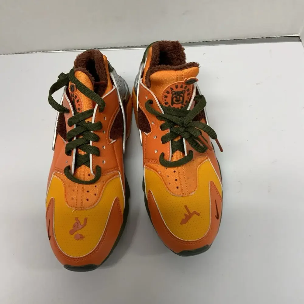 Nike Air Huarache Doernbecher 2023 FD9712 800 Size 8 Men Orange Green Sneakers